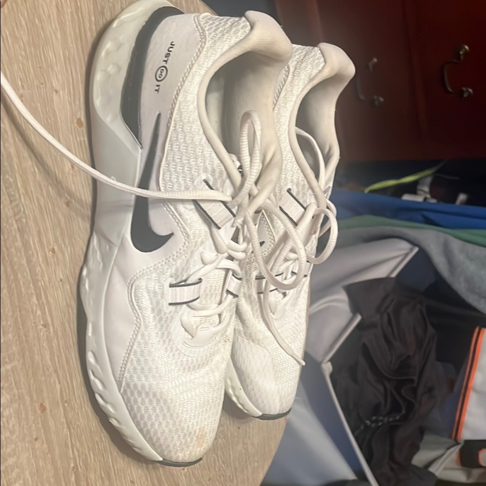 Nike White Athletic Sneakers